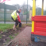 Rubberised Mulch for Parks in Abbey Yard 5