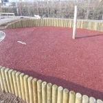 Rubberised Mulch for Parks in Hendredenny Park 5